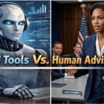 Robo-advisors vs human advisors cost comparison chart showing 0.25-0.50% for robo-advisors and 1.00-2.00% for human advisors across portfolio sizes from 10 , 000 t o 10,000 to 1,000,000