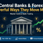 Central banks and forex featured image showing 5 powerful ways they move markets with interest rates and forward guidance for beginners