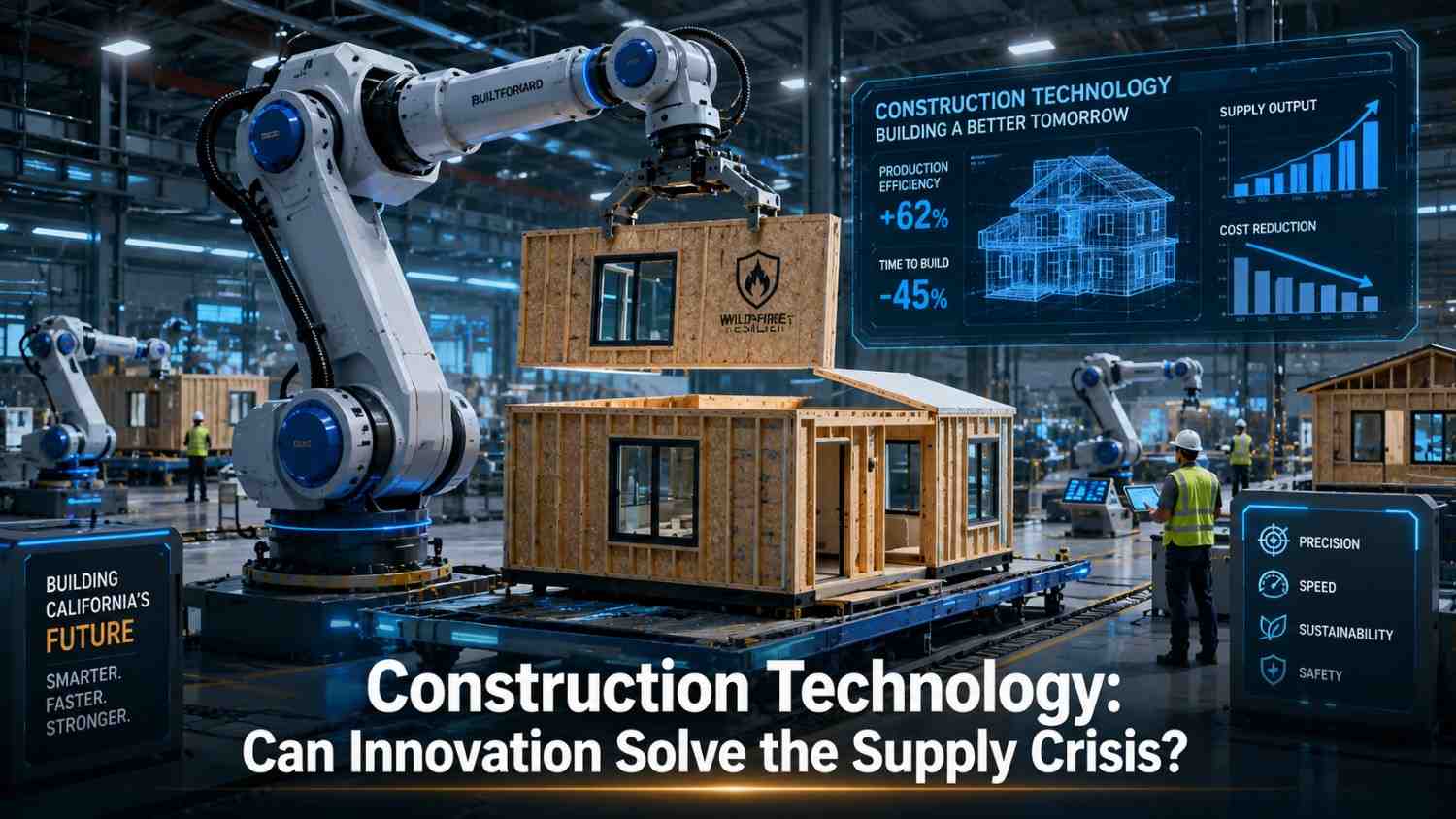 	Construction technology Contech shaping the future of housing in California