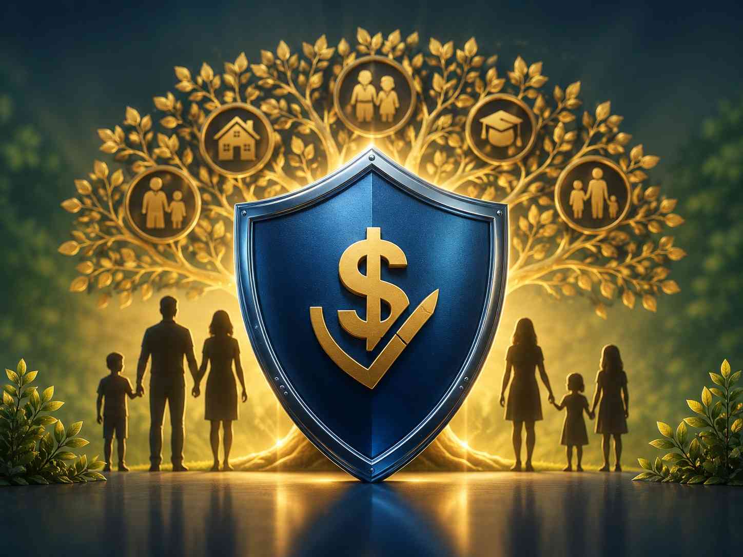 Family trust benefits - shield protecting generational wealth