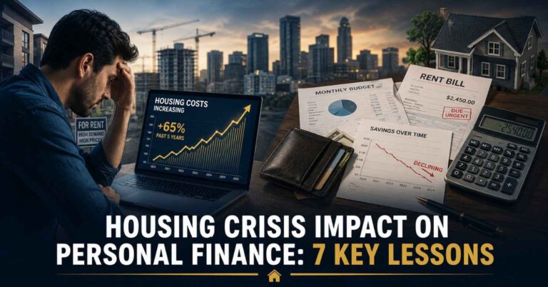 Housing crisis impact on personal finance - rising costs and financial stress