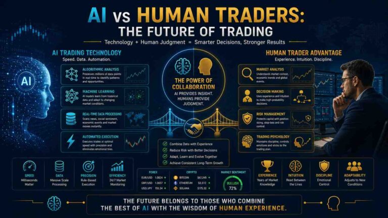 AI vs human traders in the future of trading