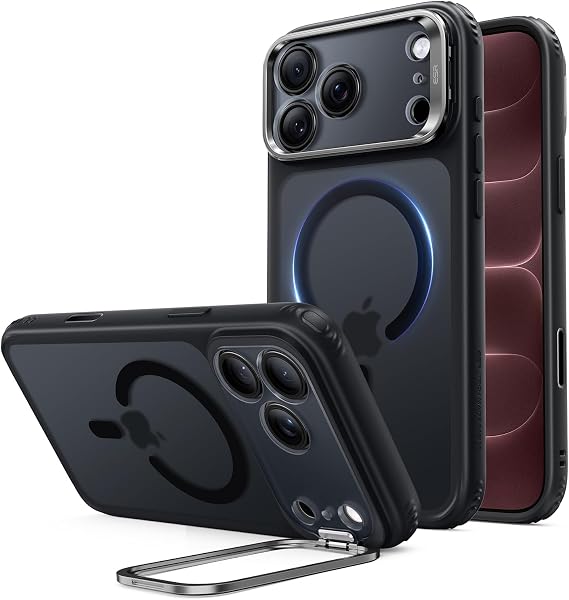 ESR Classic Hybrid for iPhone 18 Pro Max17 Pro Max Case with Flex Stand