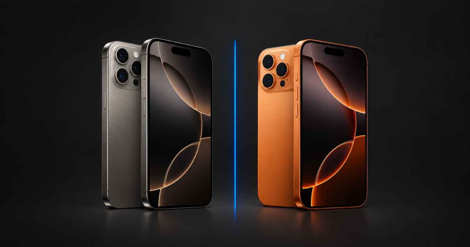 iPhone 17 Pro Max vs iPhone 16 Pro Max side-by-side comparison
