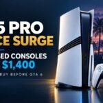 PS5 Pro price surge and reported $1,400 resale listing before GTA 6