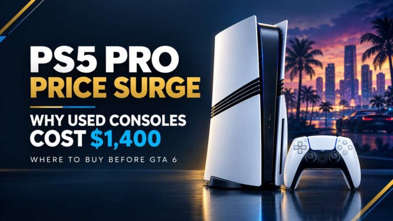 PS5 Pro price surge and reported $1,400 resale listing before GTA 6