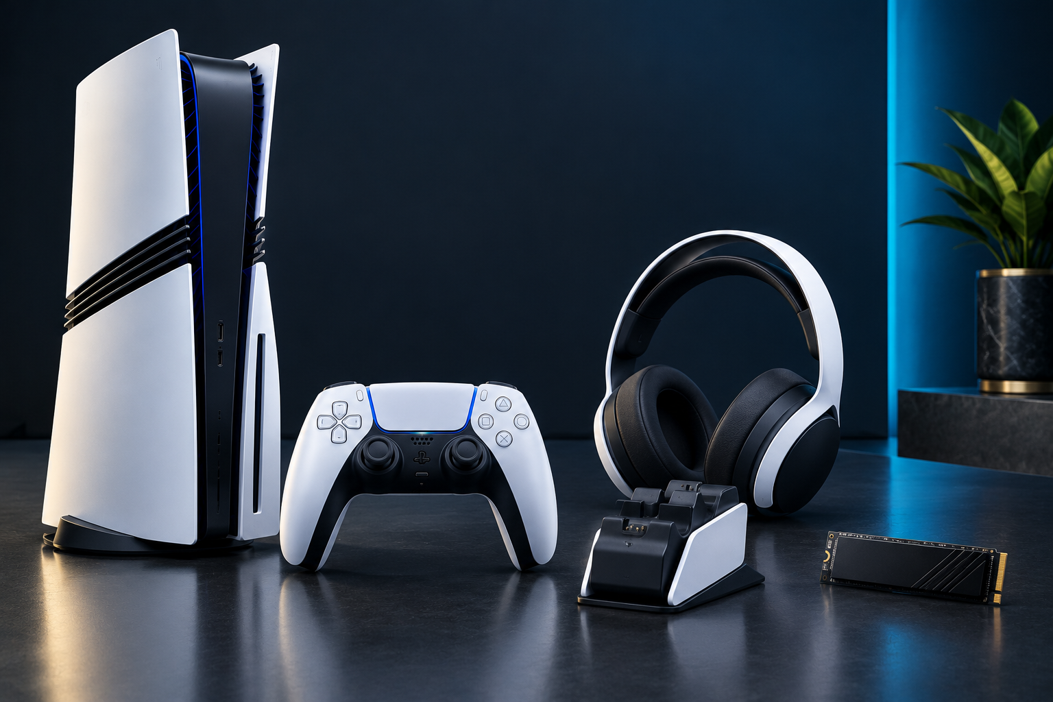 Gaming accessories to consider when comparing PS5 Pro price and total setup costs
